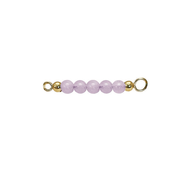 Heiring Multi armring med Lys ametyst top