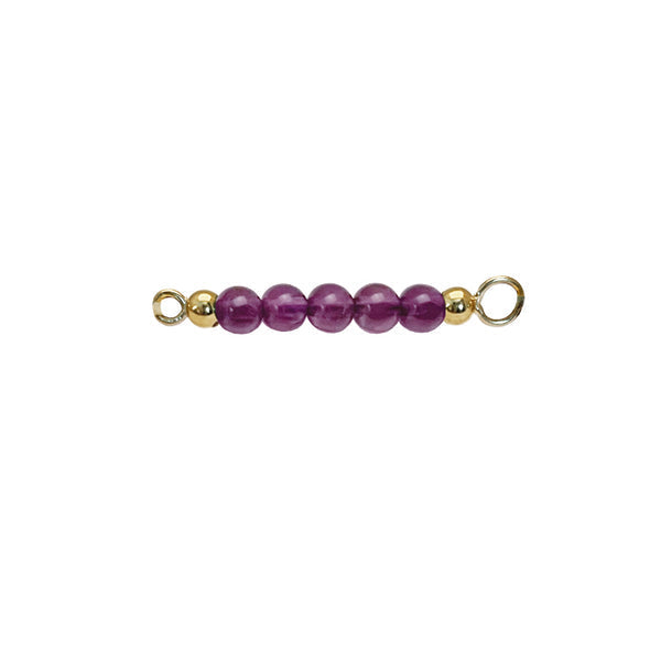 Heiring Multi armring med Ametyst top