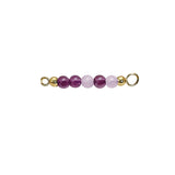 Heiring - Multi bangle top - Charms/string Mix Amethyst -  Model.: 53-4-30