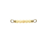Heiring - Multi bangle top - Charms/string Yellow Jade -  Model.: 53-4-81