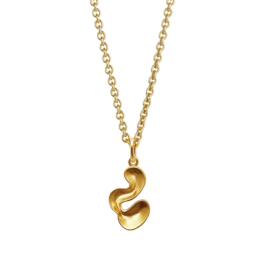 Heiring - ELARA Pendant wide - Goldplated- Model: 53-7-51fg