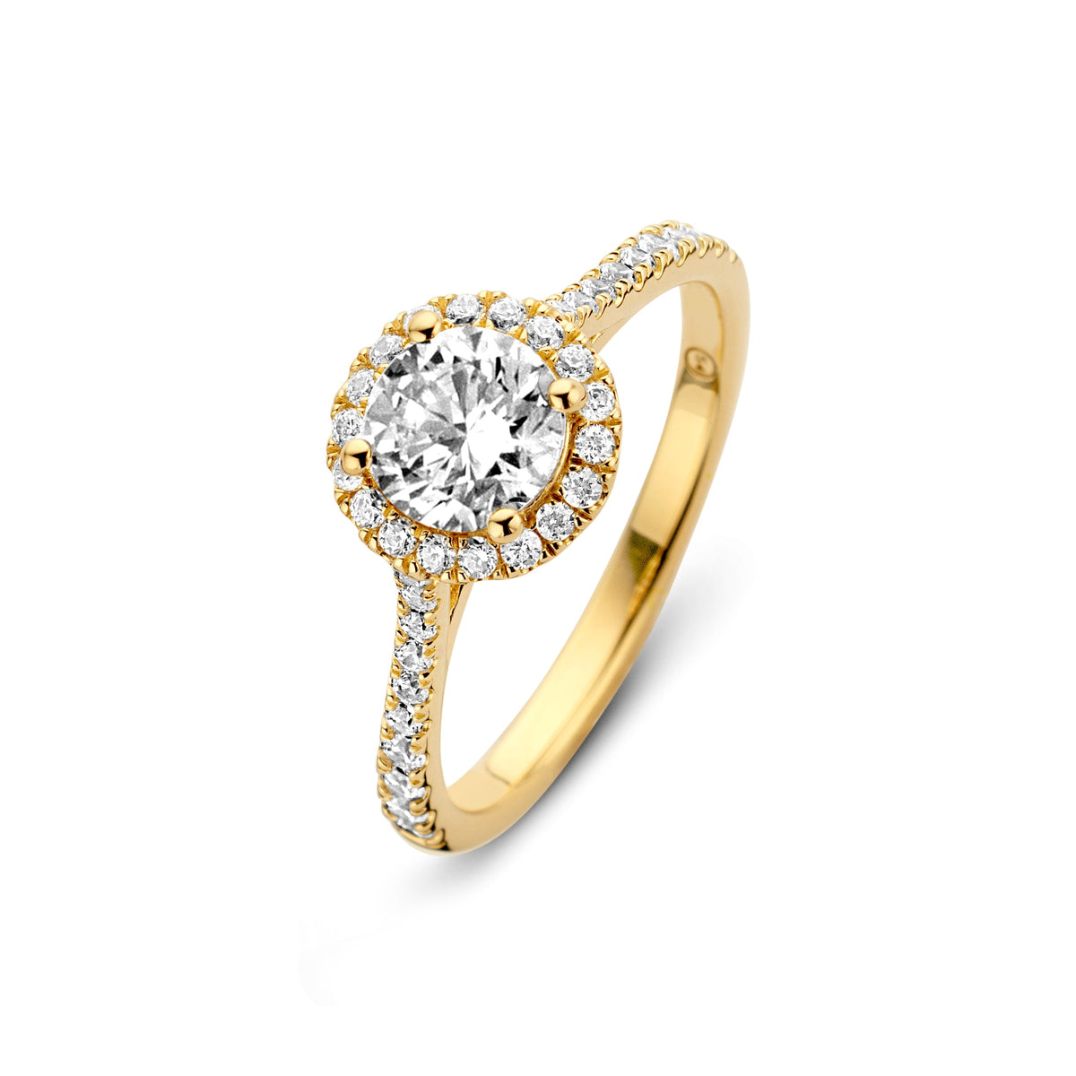 Spirit Icons Romance ring i forgyldt sølv