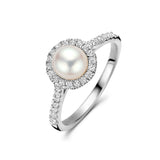 Spirit Icons - MALIBU ring, sølv med perle - Model: 53601