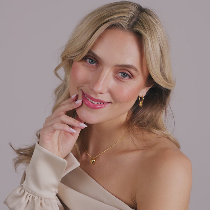 SIF JAKOBS  - Halskæde Julia Piccolo, forgyldt sølv - MODEL: N2610-YG