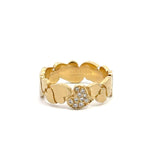 Nuran - Guldring i 14 kt. med diamanter 0,10ct w/vs - Model: L1883 010