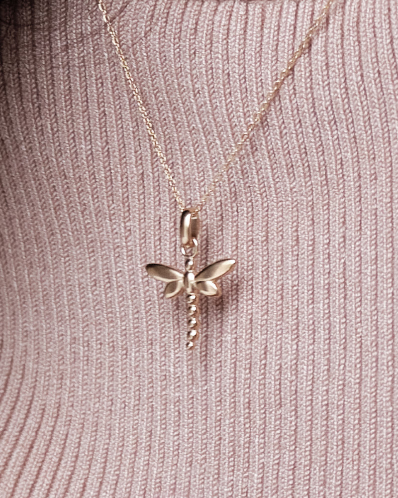 Christina Dragonfly vedhæng i forgyldt sølv – billede 7