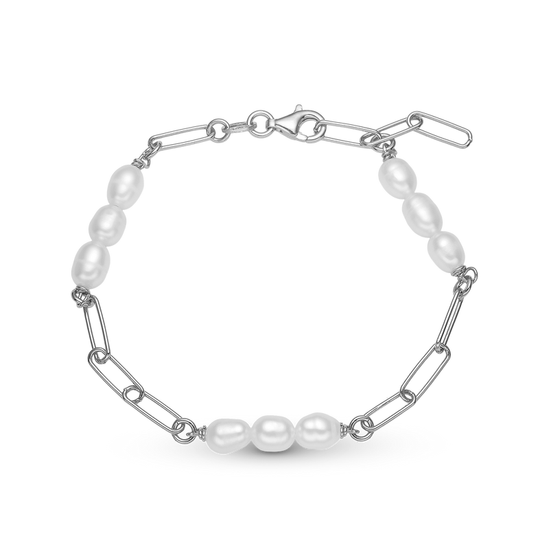 Christina jewelry & watches - Armbånd sølv, Linked bracelet - Model: 601-S48