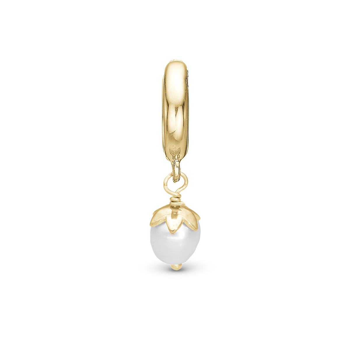 Christina Sparkling Pearl charm i forgyldt sølv – model 610-G144