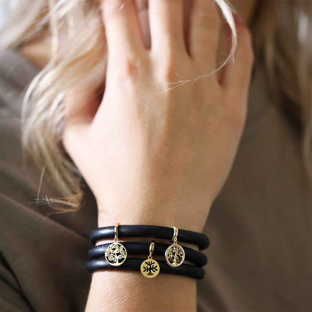 Christina Tree of Life charm i forgyldt sølv – model 610-G78 – billede 3