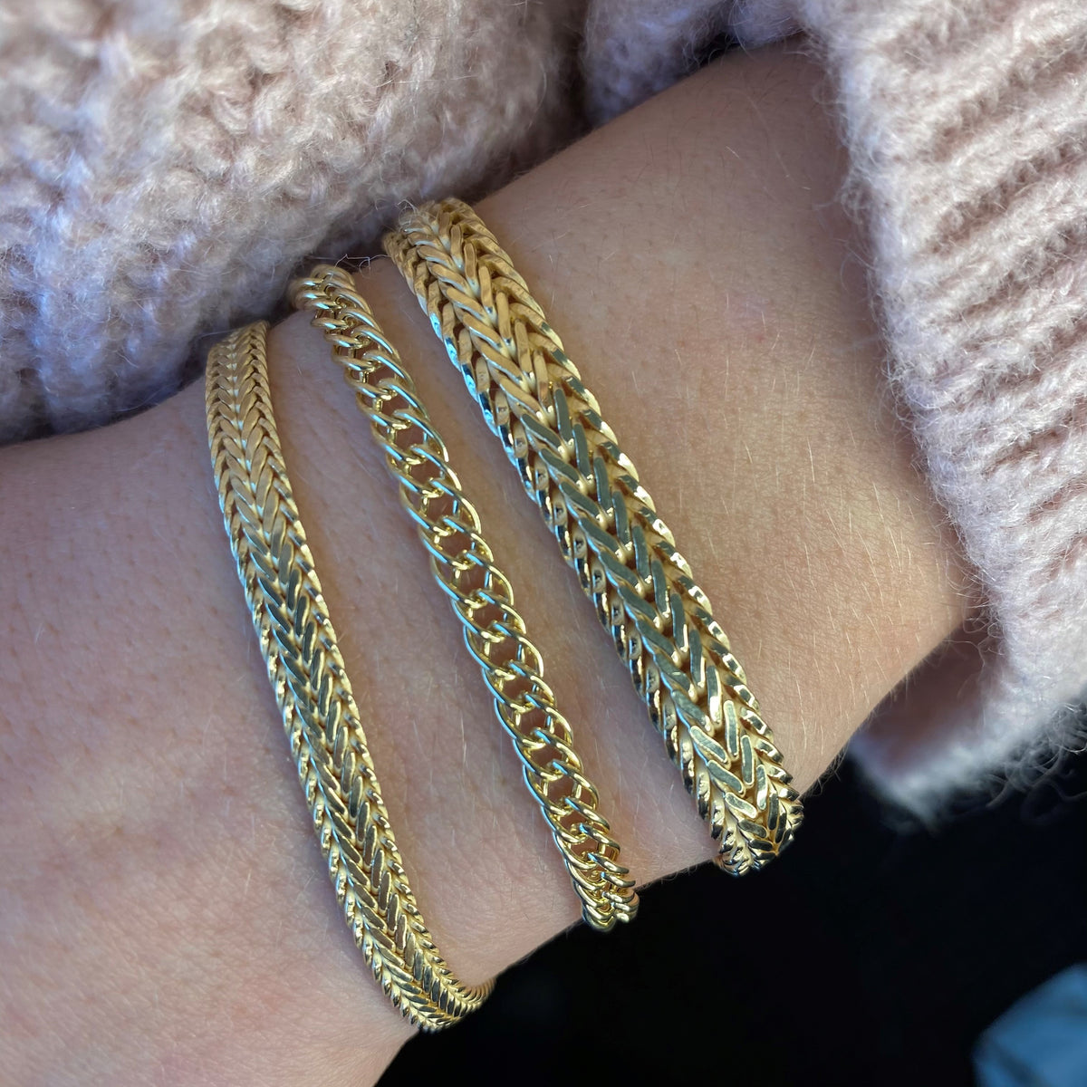 Scrouples - Armbånd sølv forgyldt - Model nr.: 610692