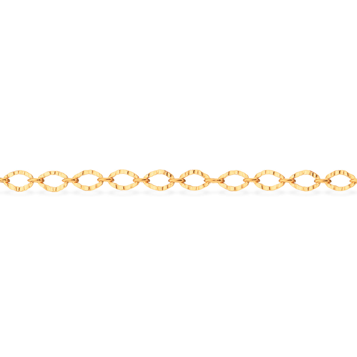 Scrouples - Armbånd forgyldt hamret - Model: 611812