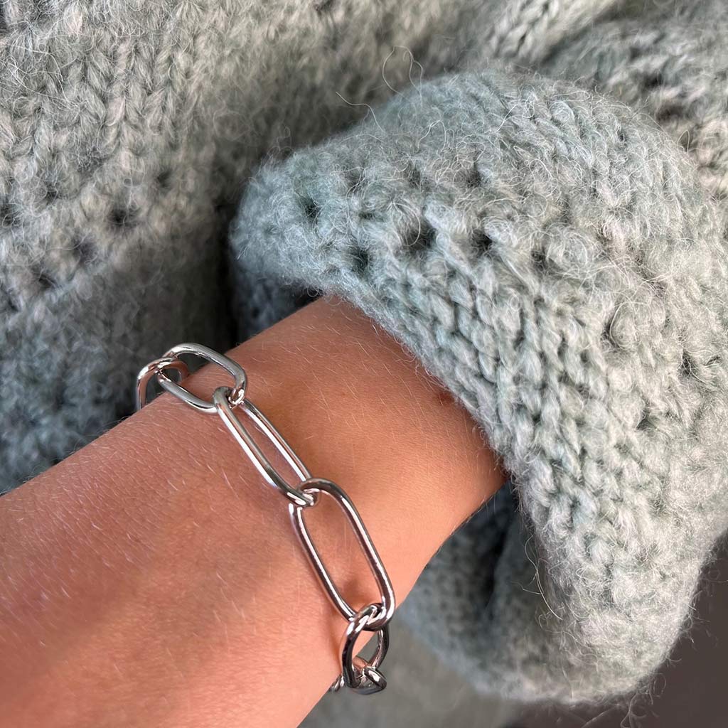 Scrouples - Armbånd sølv links - Model: 611882