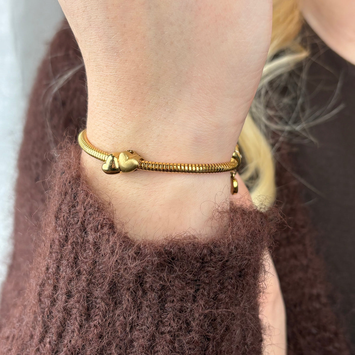 Christina You and Me charm 4 mm i forgyldt sølv – model 623-G222 – billede 5