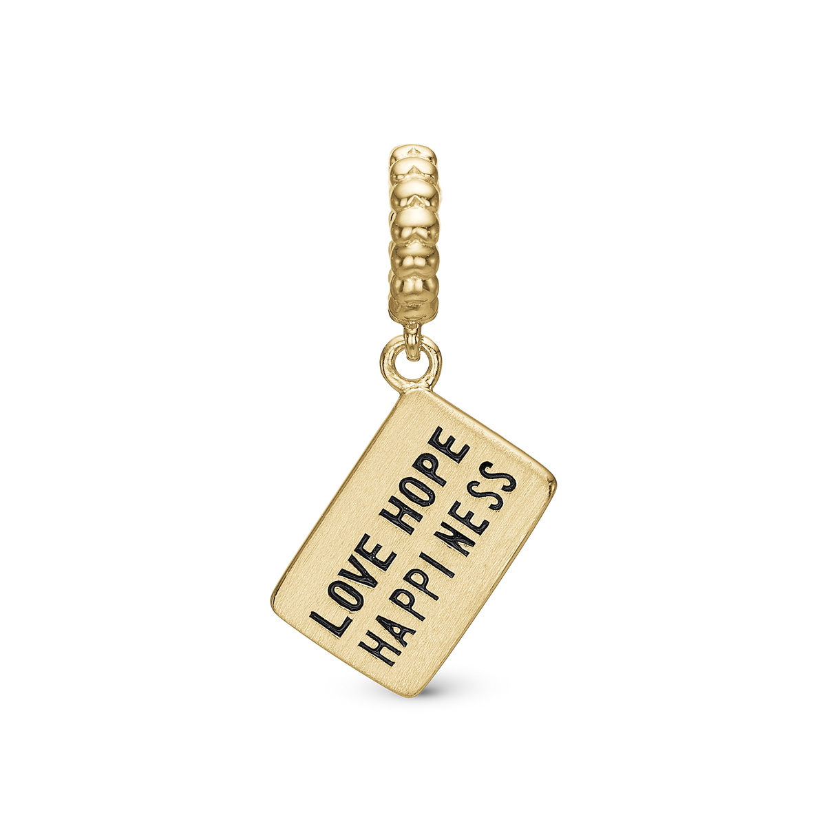 Christina Ace of Hearts charm 4 mm i forgyldt sølv – model 623-G320 – billede 2
