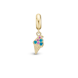Christina - Ice cream Summer Limited Edition Charm - Forgyldt - Model: 610-Ice cream-G