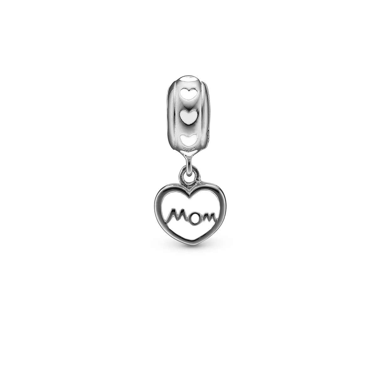 Christina MOM Love hænger-charm 4 mm i sølv – model 623-S125