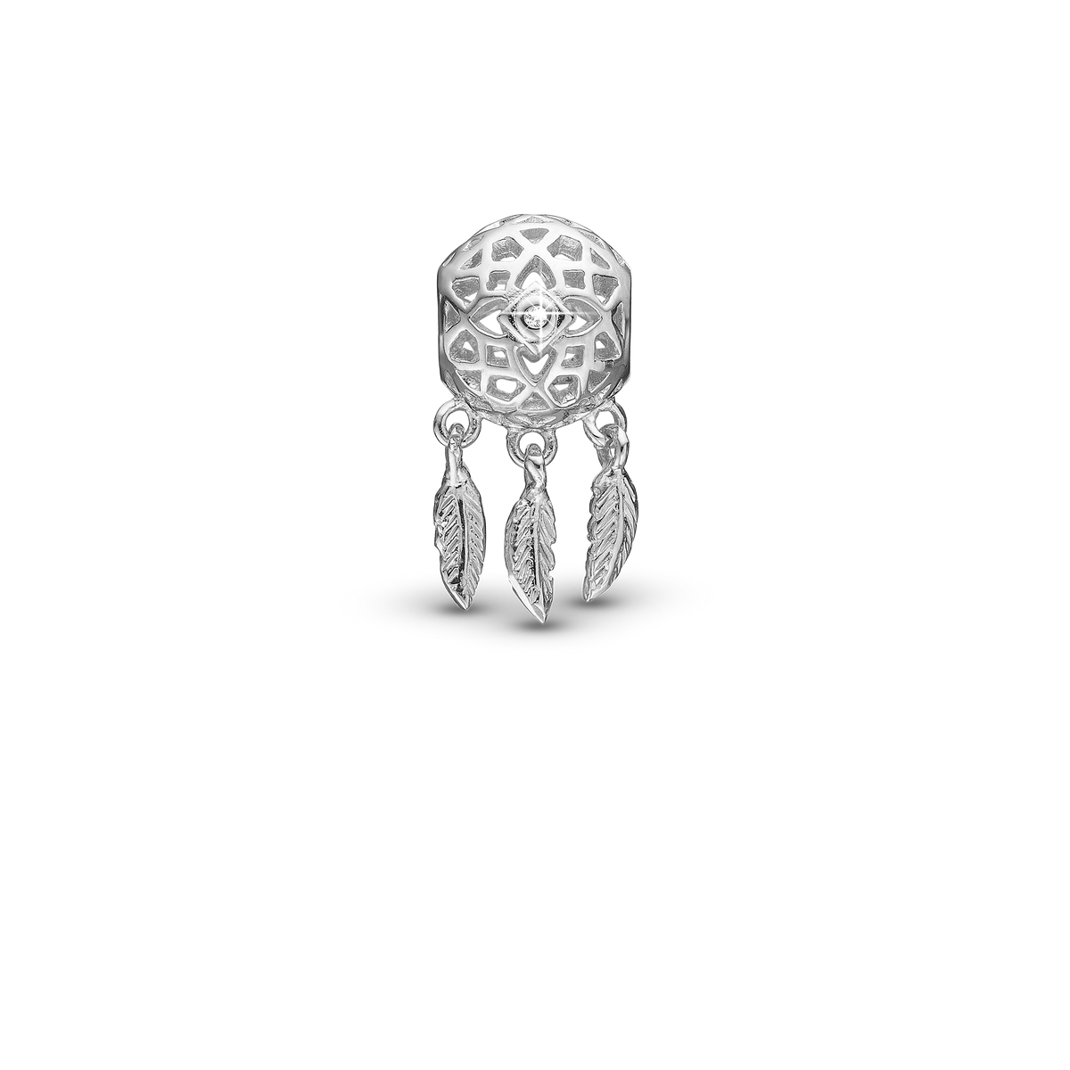 Christina Dream Catcher charm 4 mm i sølv – model 623-S189