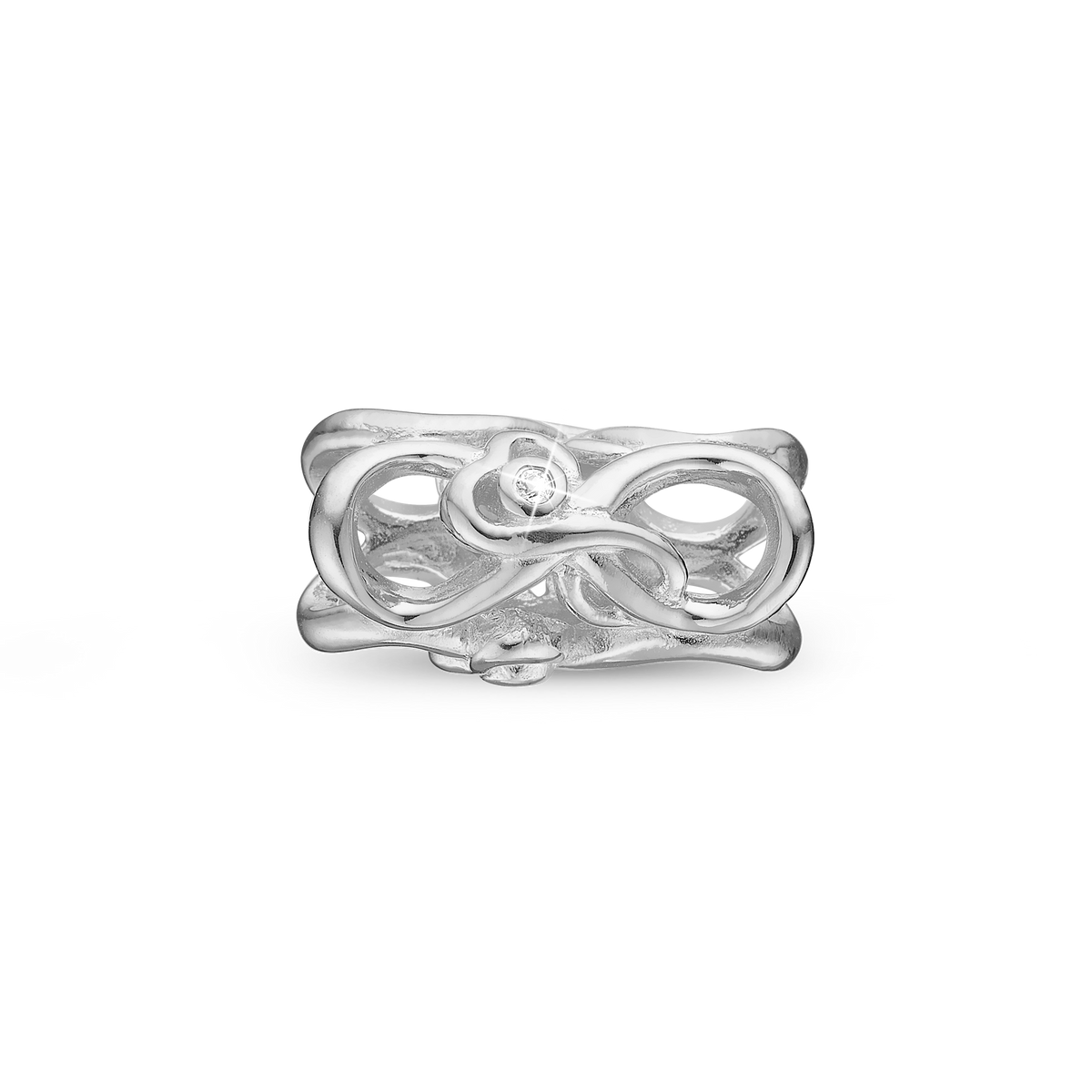 Christina Mother & Child Love charm 4 mm i sølv – model 623-S191