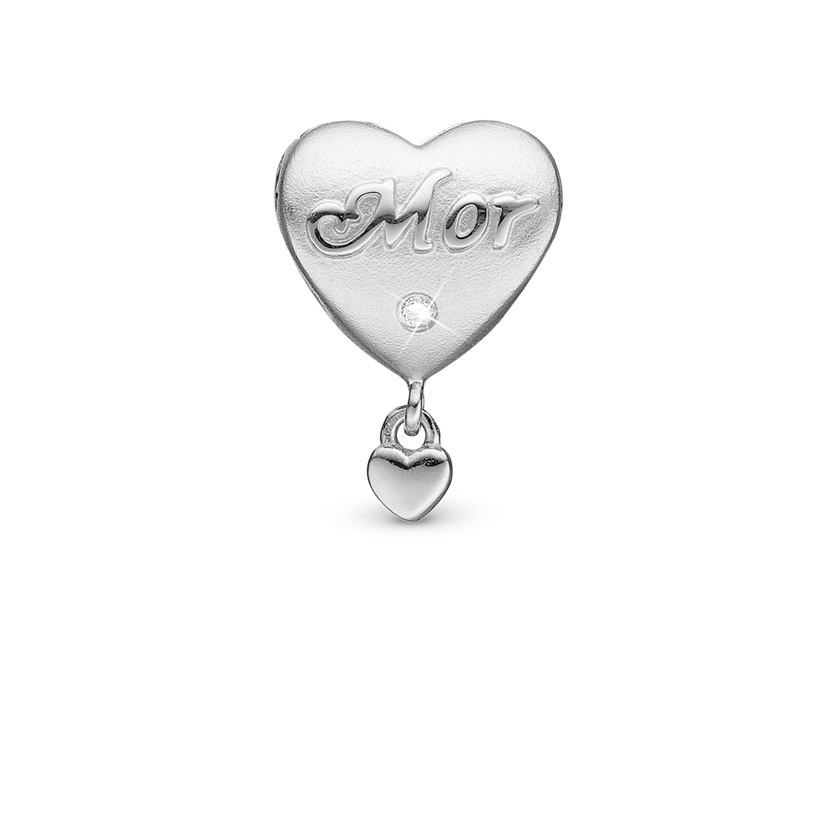 Christina Min Mor charm 4 mm i sølv – model 623-S211