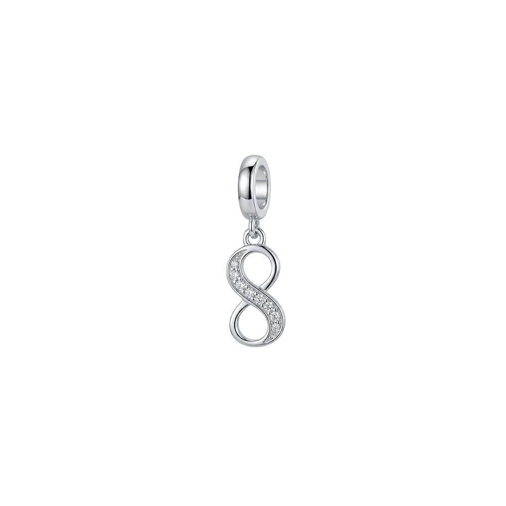 Christina Jewelry - Eternity charm 4 mm, sølv - Model: 623-S401