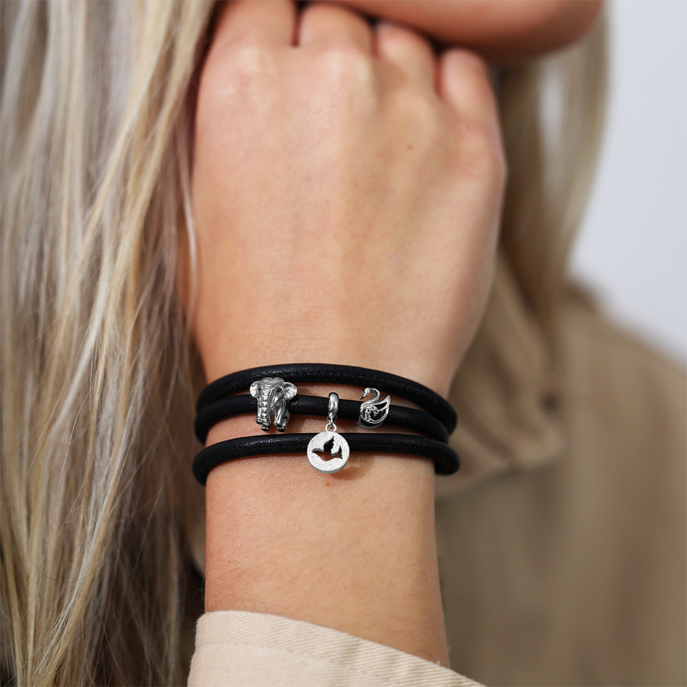Christina Elephant charm 4 mm i sølv – model 623-S51 – billede 5
