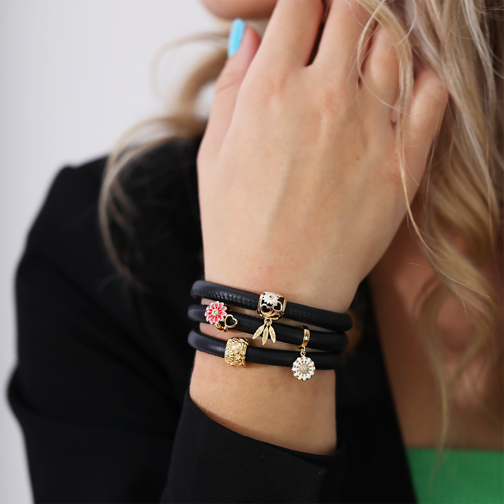 Christina Live Love Hope charm i forgyldt sølv – model 630-G220 – billede 4