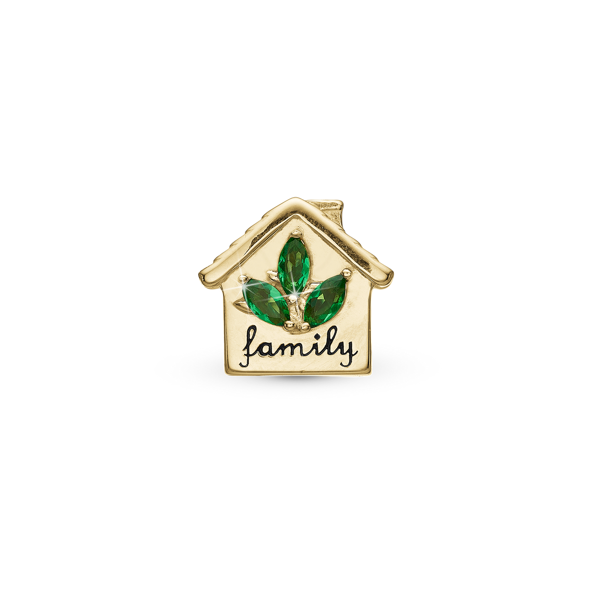 Christina My Home charm i forgyldt sølv – model 630-G272 – billede 2