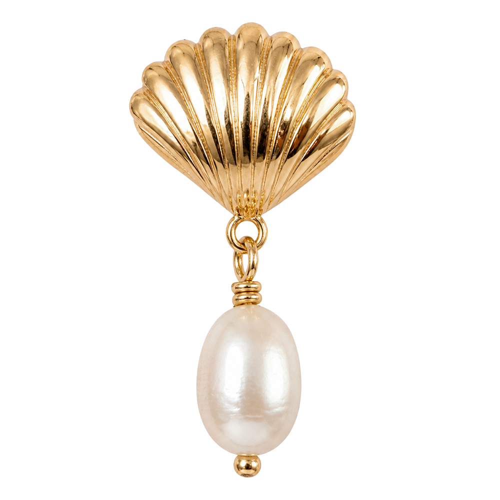 Christina Jewelry - Ocean Treasure charm 6 mm, forgyldt sølv - Model: 630-G308