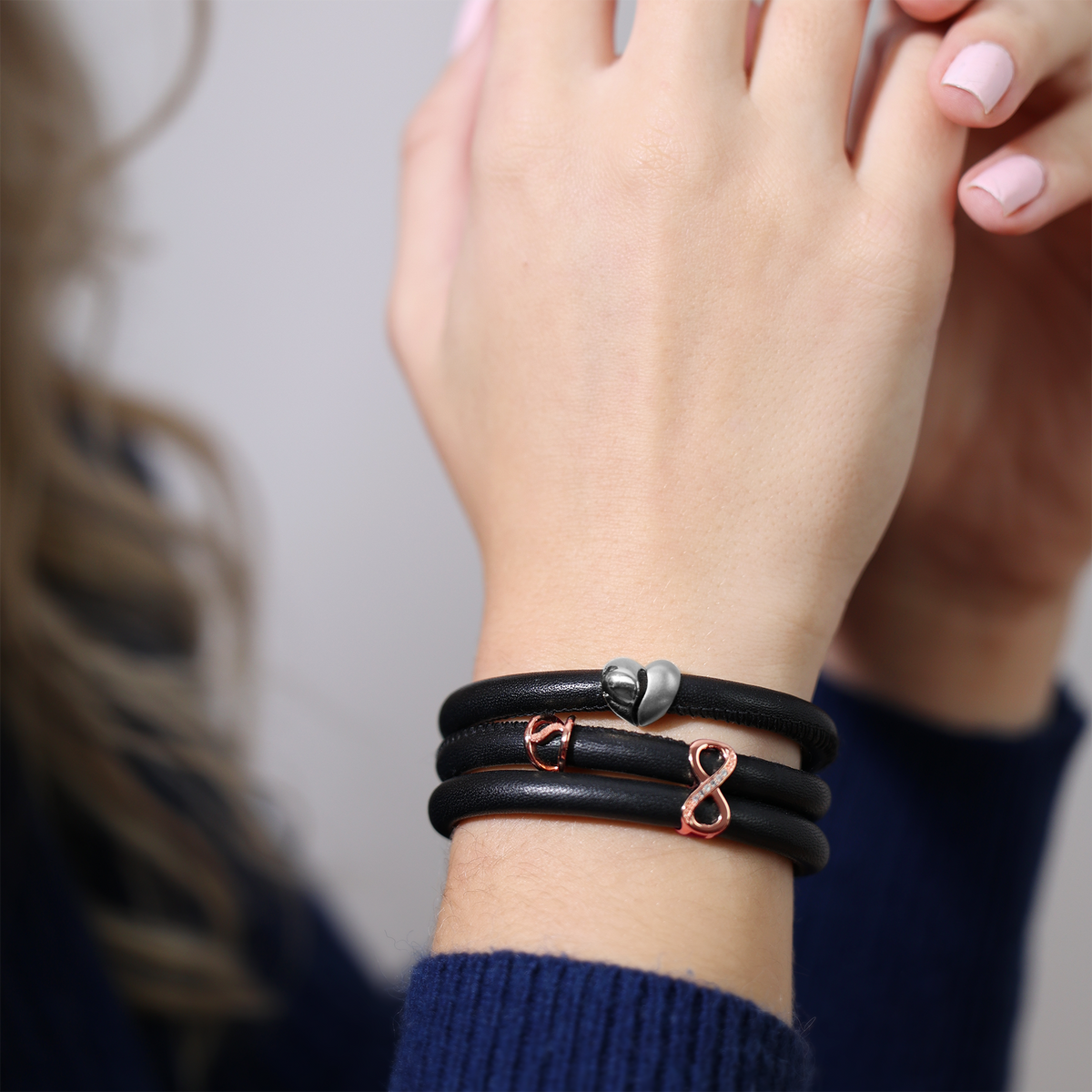 Christina Simplicity charm i rosaforgyldt sølv – model 630-R88 – billede 2