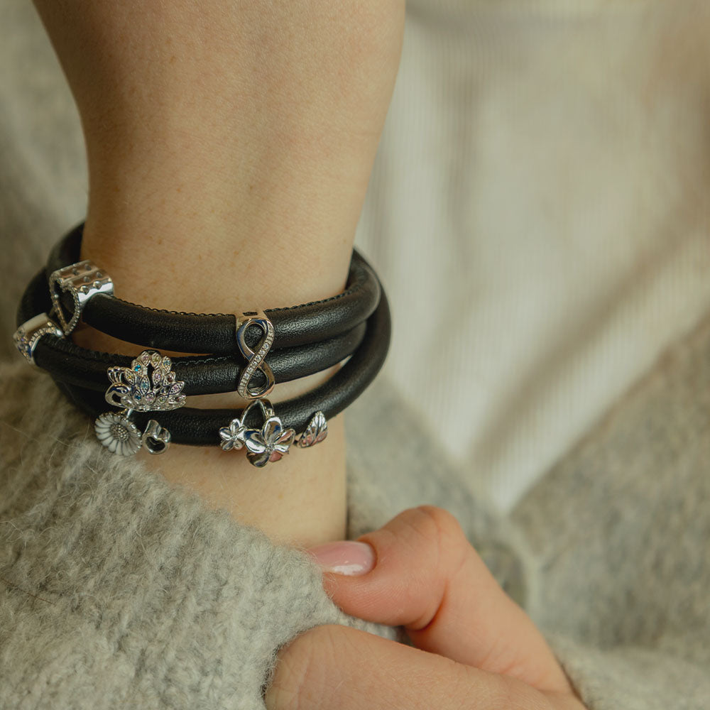Christina Eternity double charm i sølv – model 630-S164 – billede 2
