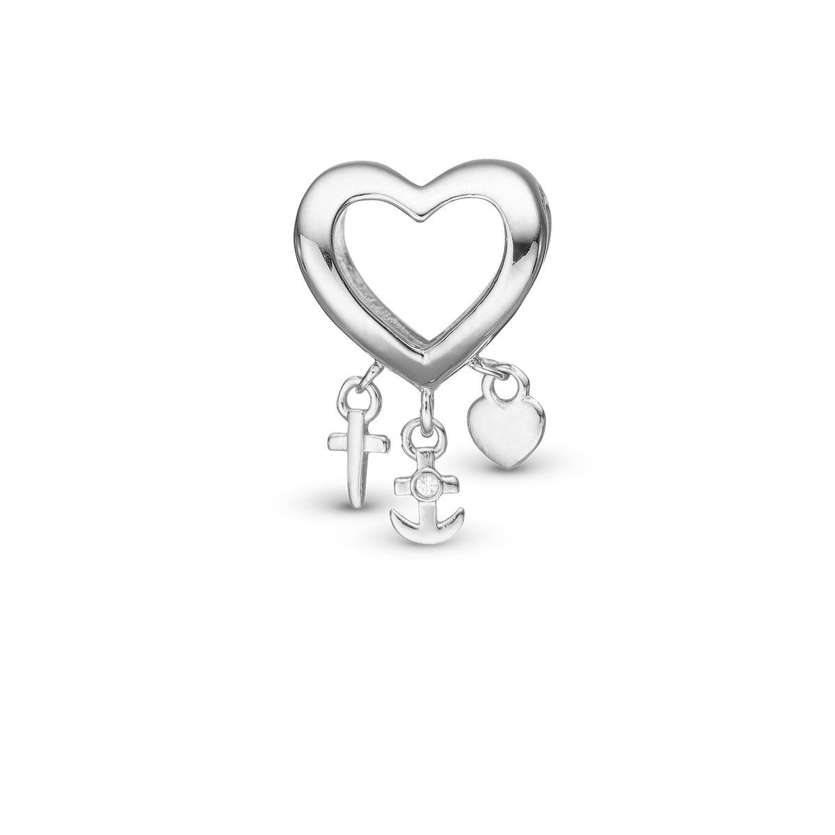Christina My Faith, Hope & Love charm i sølv – model 630-S265