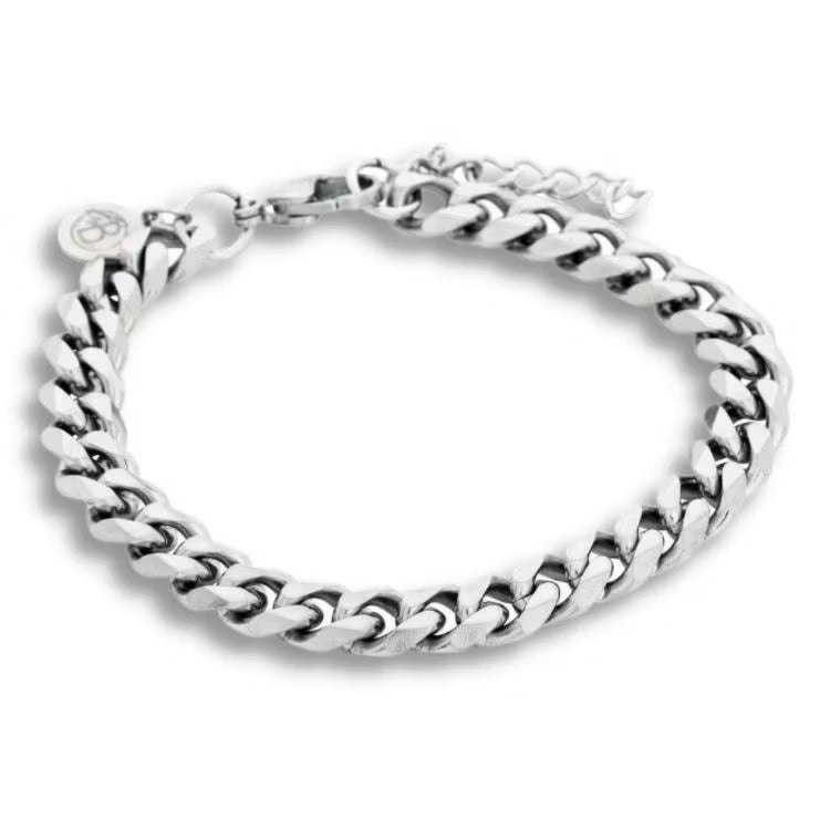 By Billgren - Herre PANZER armbånd i rustfri stål (Sullivan) - Modelnr.: 8285