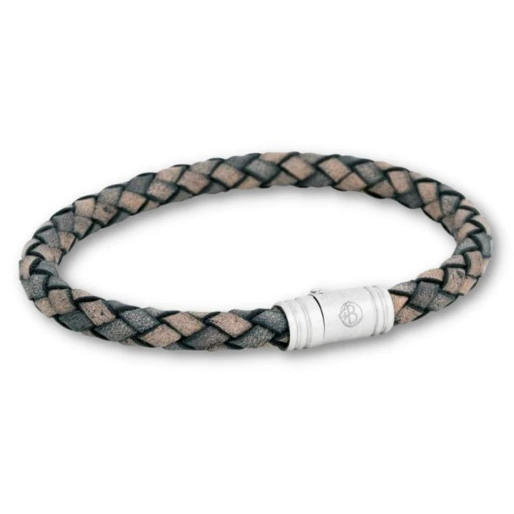 By Billgren - Herre armbånd i brun læder - Modelnr.: 8151
