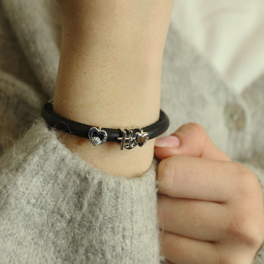 Christina Marguerit Love charm i sølv – model 650-S43 – billede 2