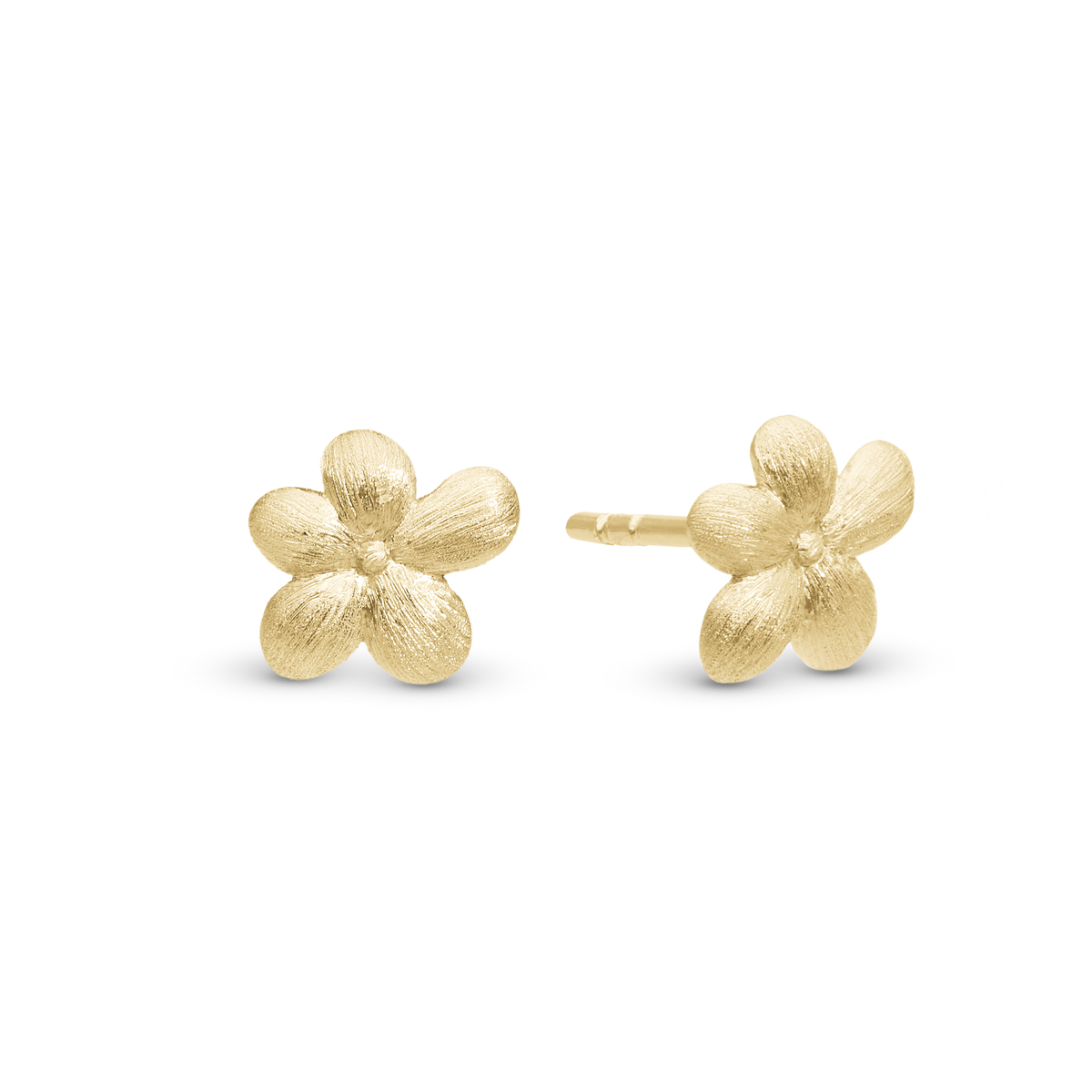 Christina Graceful Flowers ørestikker i forgyldt sølv – model 671-G136