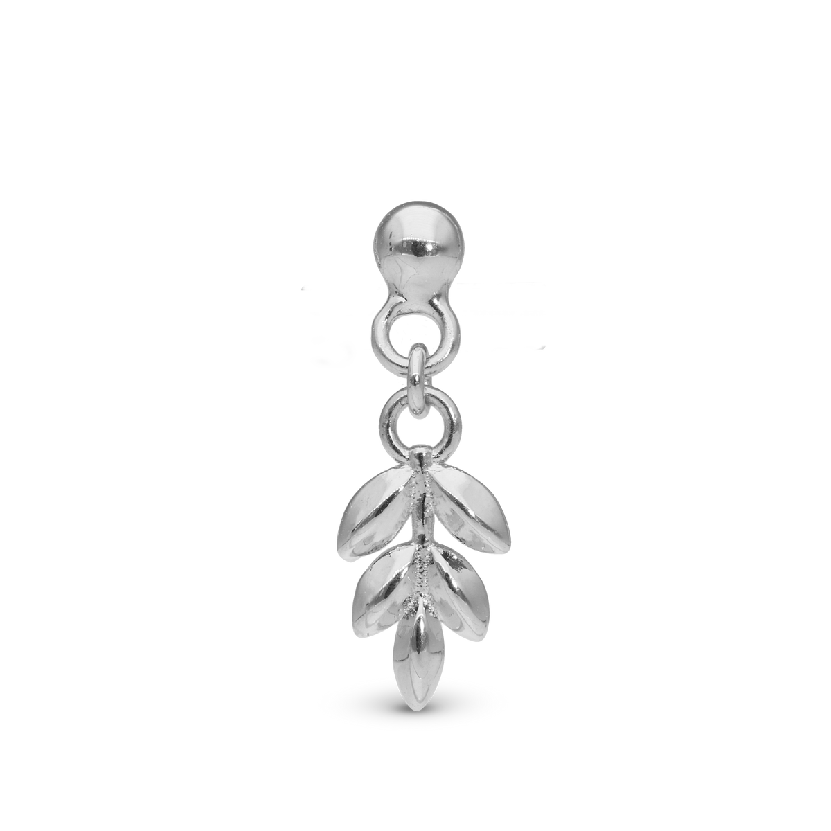 Christina Dangling Oak Leaf ørestikker i sølv – model 671-S114DLEAF