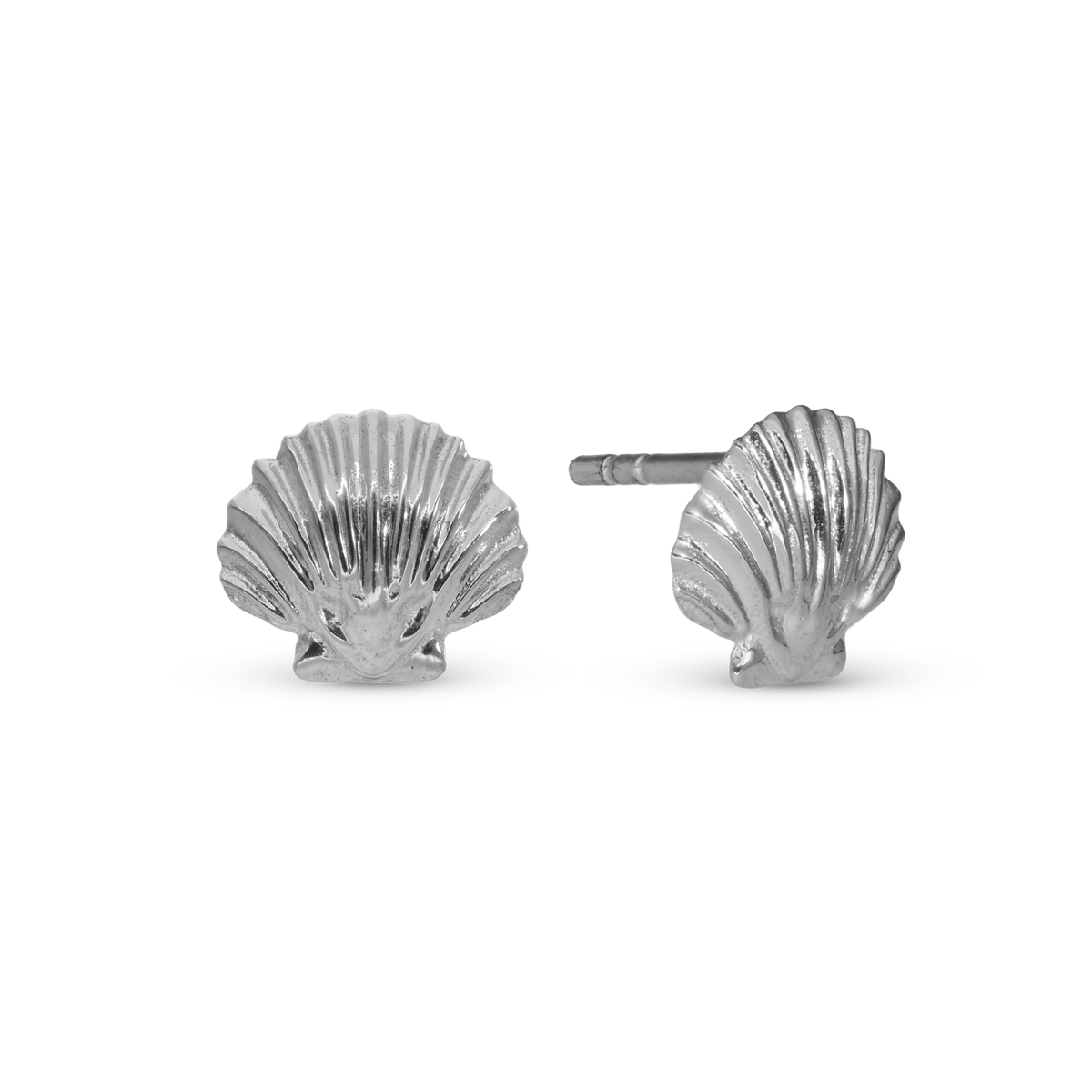 Christina Clam Shell ørestikker i sølv – model 671-S129