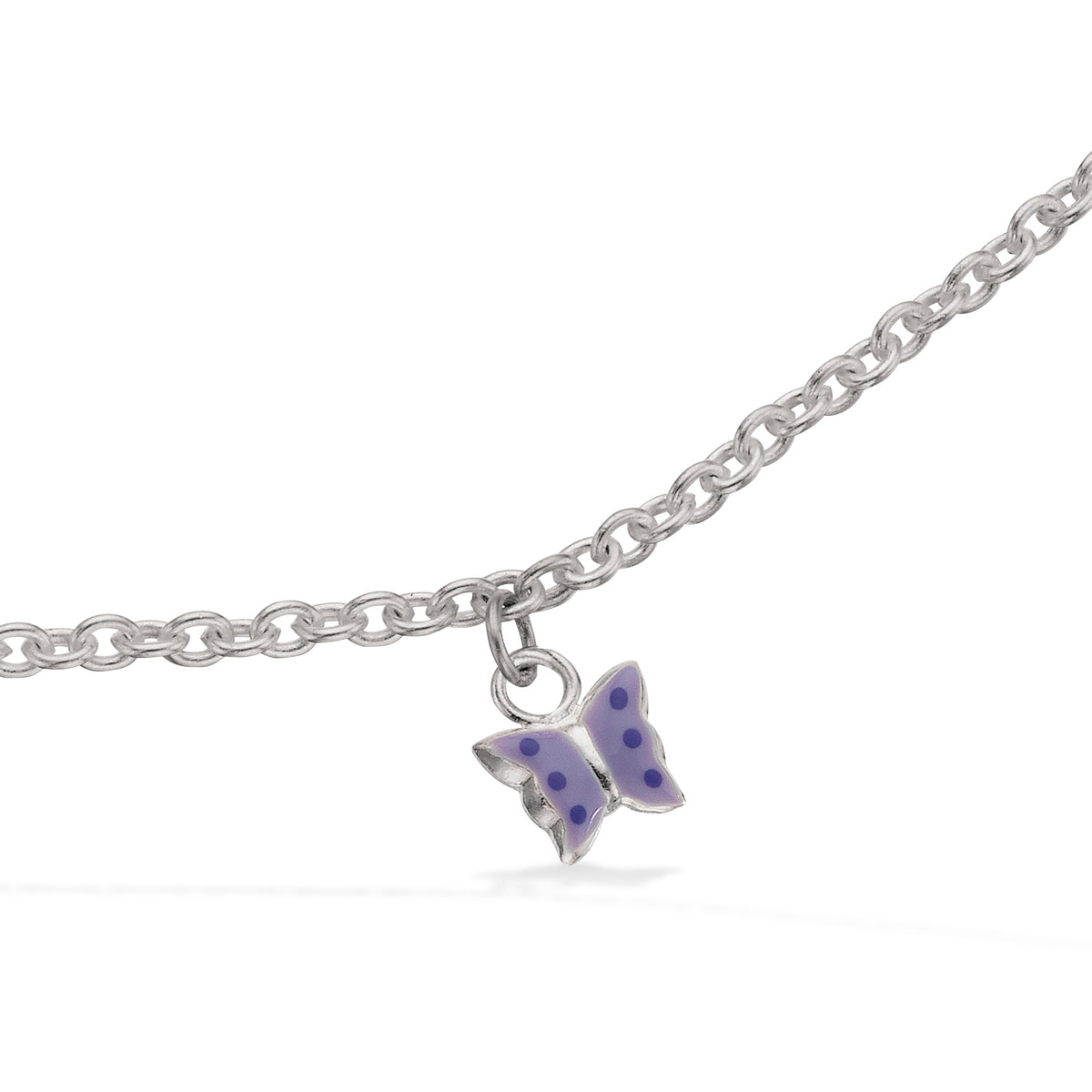 Scrouples - Lilla sommerfugl, armbånd, sølv - Model: 671852