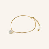 Pernille Corydon - Ocean Heart - forgyldt sølv armbånd - Model:  B-387-GP