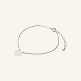 Pernille Corydon - Ocean Heart - sølv armbånd - Model:  B-387-S