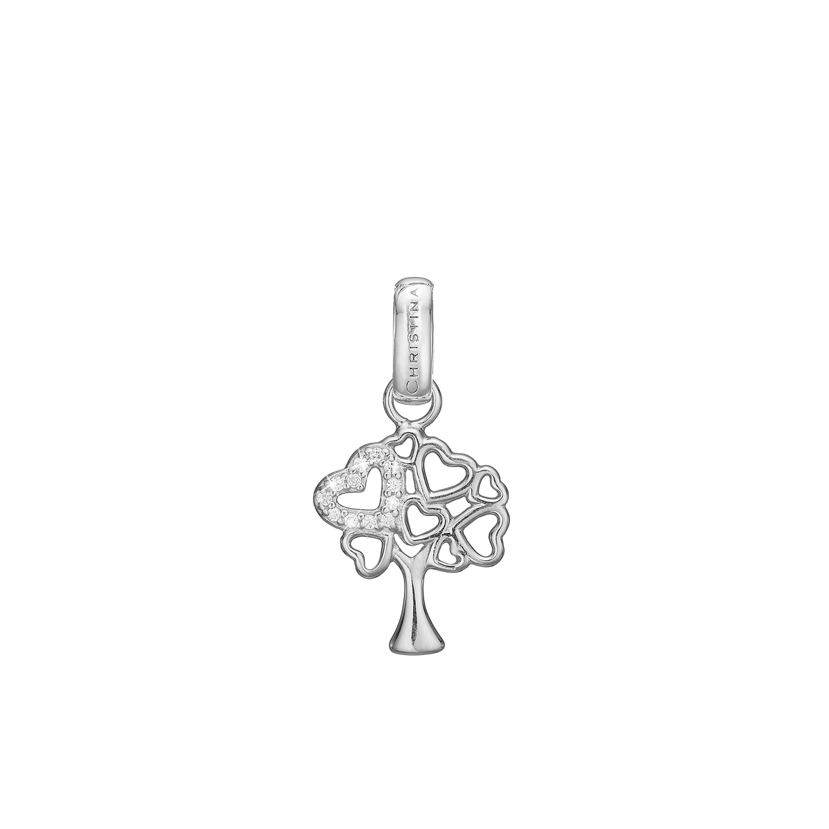 Christina Tree of Hearts vedhæng i sølv – billede 2