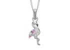 Christina jewelry - Flamingo, sølv vedhæng med zirkoner - Model: 680-S124