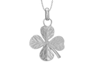 Christina jewelry - Vedhæng, sølv, Big Four Leaf Clover - Model: 680-S139