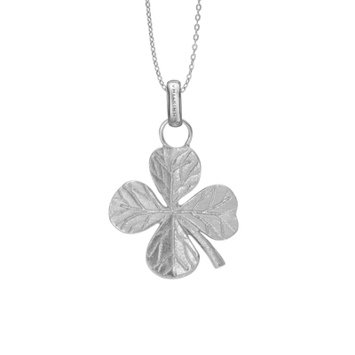 Christina Big Four Leaf Clover vedhæng i sølv
