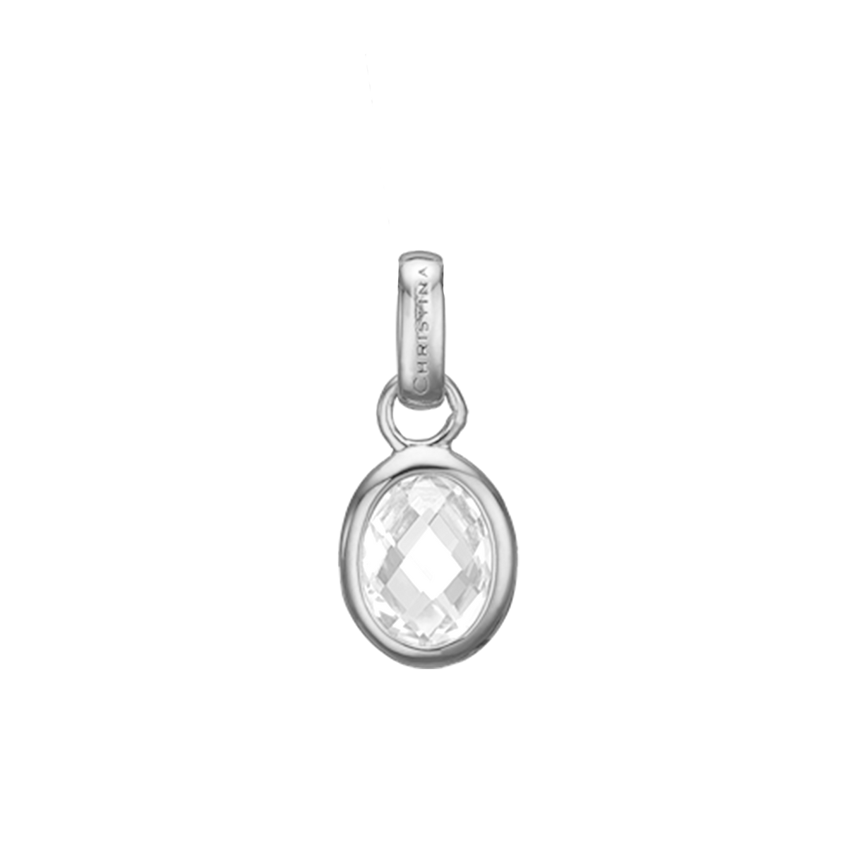 Christina Crystal Dream vedhæng i sølv – model 680-S14WHITE