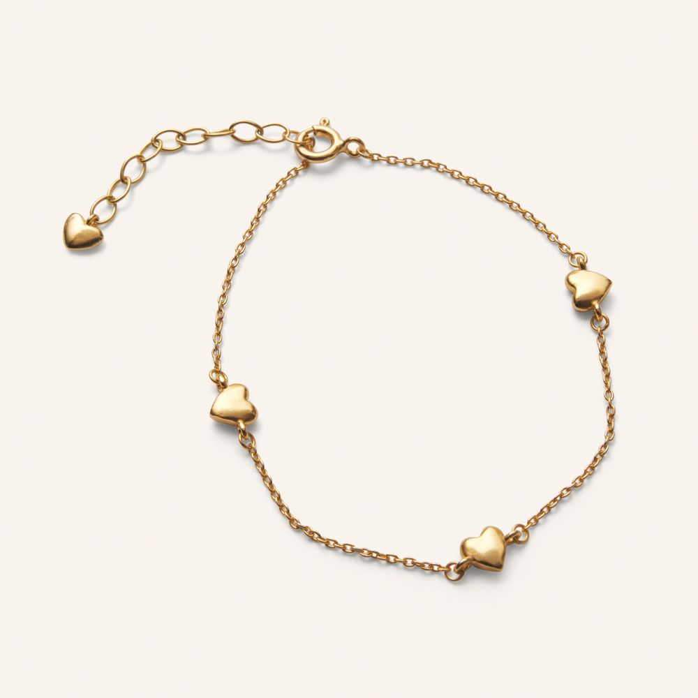 Pernille Corydon - Adore - Forgyldt Sølv armbånd - Model: B-508-GP
