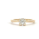 14 kt. guld diamantring med diamant, 0,25ct tw/si - Model: 40-22629