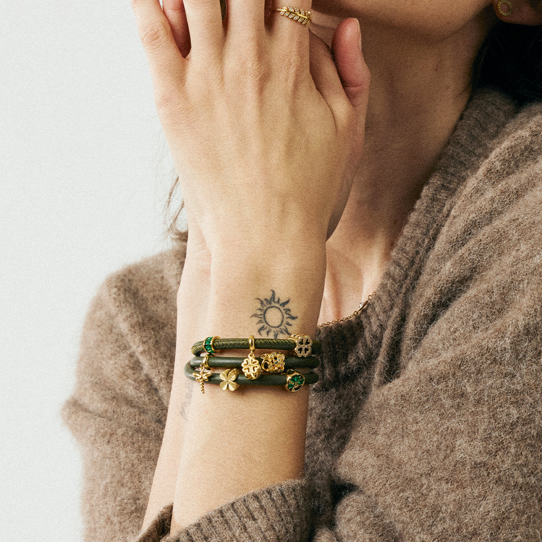 Christina Green Life charm i forgyldt sølv – model 630-G257 – billede 4
