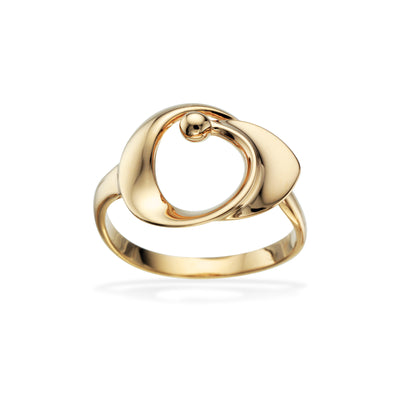 Scrouples - Guldring 14 kt. blank - Model: 712415
