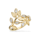 Scrouples - 8 kt guldring med syntetiske zirkoner - Model: 714463